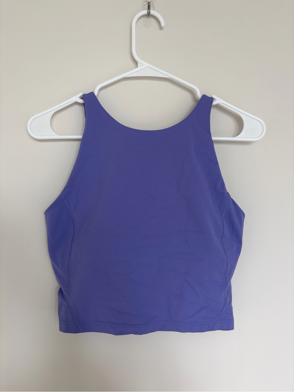 lululemon  High-Neck Crop Tank and Leggings in Purple
